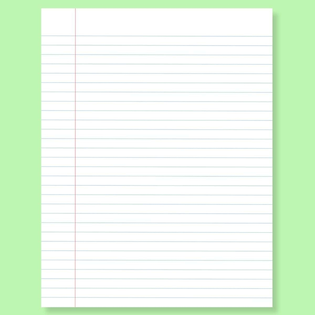 FREE Printable Wide Ruled Paper PDF FREE Printable Wide Ruled Paper PDF
