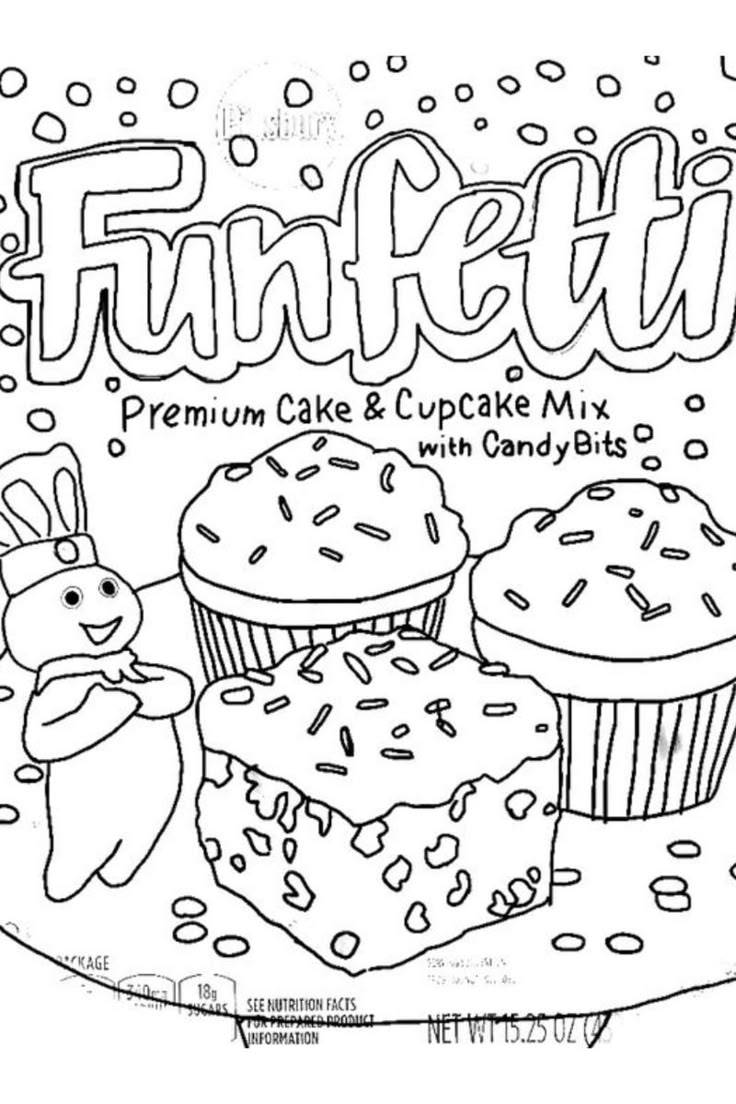 Funfetti Paper Squishy Template Free 
