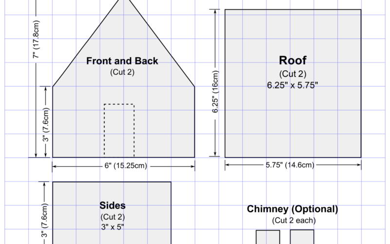 Gingerbread House Templates Printable Patterns Stencils Free Printables Lettering SVG Files Tools Apps