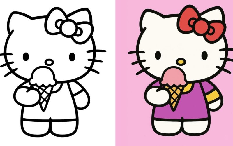 Hello Kitty Coloring Pages 126 Free Printable PDFs