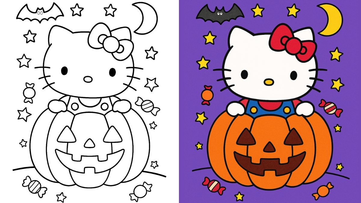 Hello Kitty Halloween Coloring Pages 34 Free Printable PDFs Hello Kitty Halloween Coloring Pages 34 Free Printable PDFs