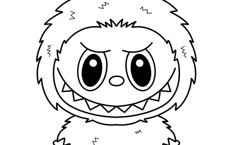Labubu Coloring Pages By Mrs Arnolds Art Room TPT