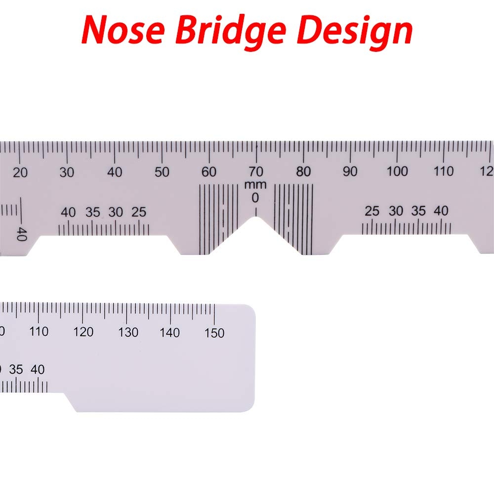 Life Size Printable Pd Eyeglasses Pd Ruler Pcs Pd Ruler Pupillary Distance Ruler Pupil Measurement Tool