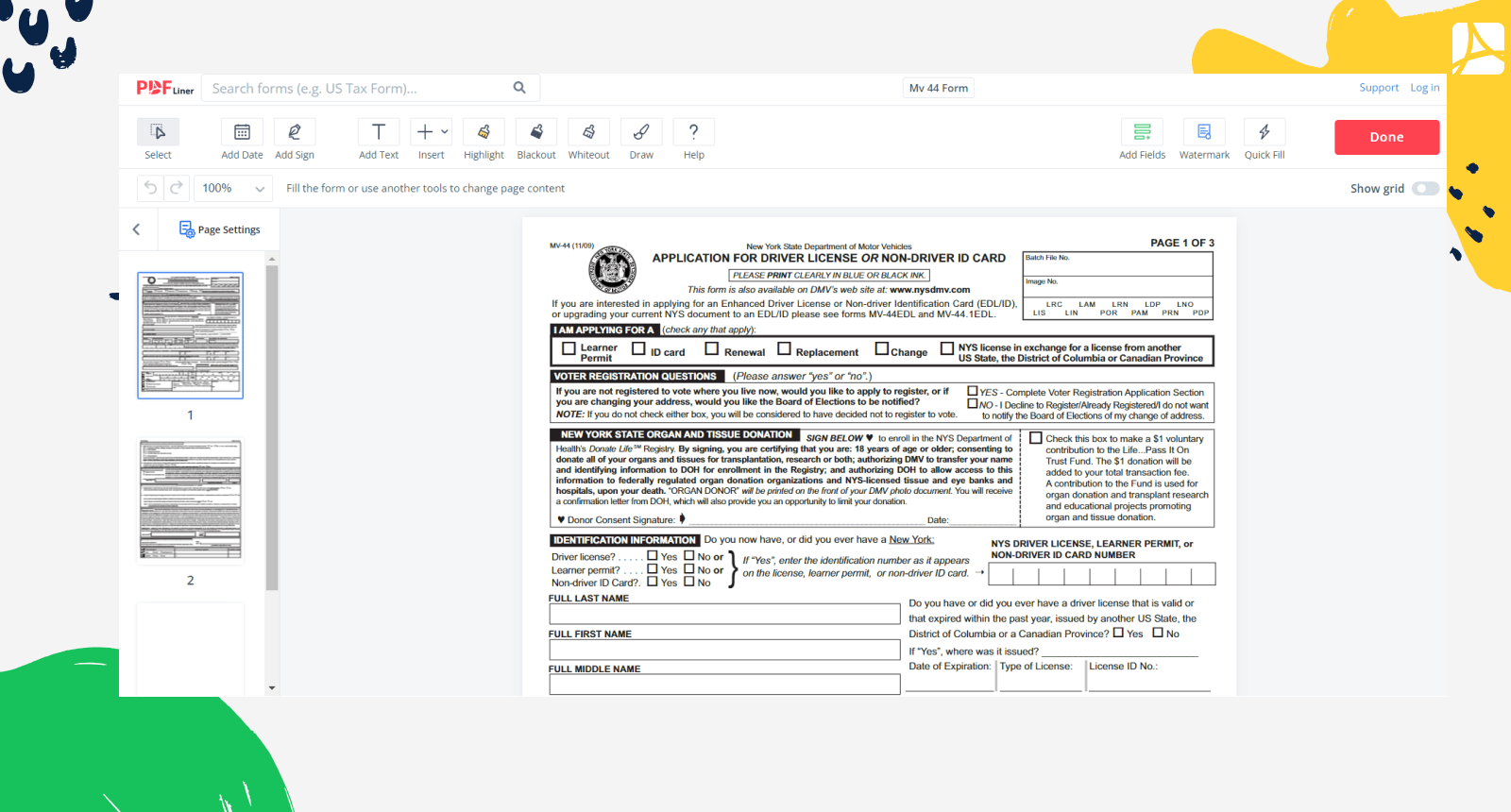 Mv 44 Form