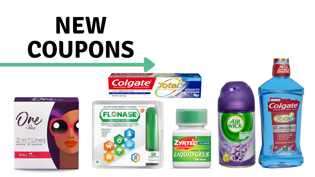 New Coupons Colgate Clairol Zyrtec More Southern Savers