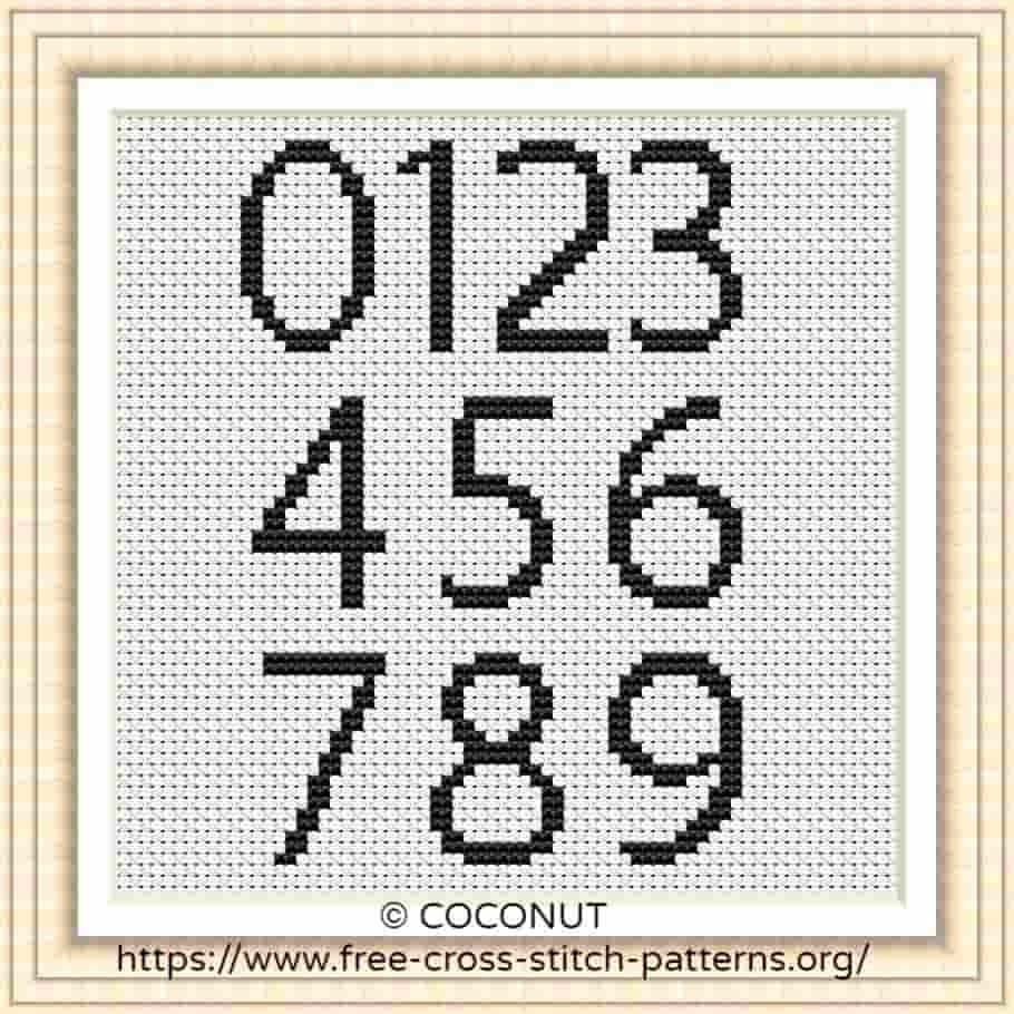 printable counted cross stitch patterns