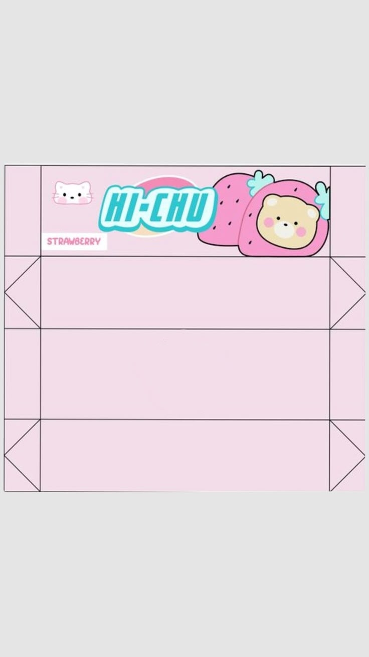 printable paper squishy template food