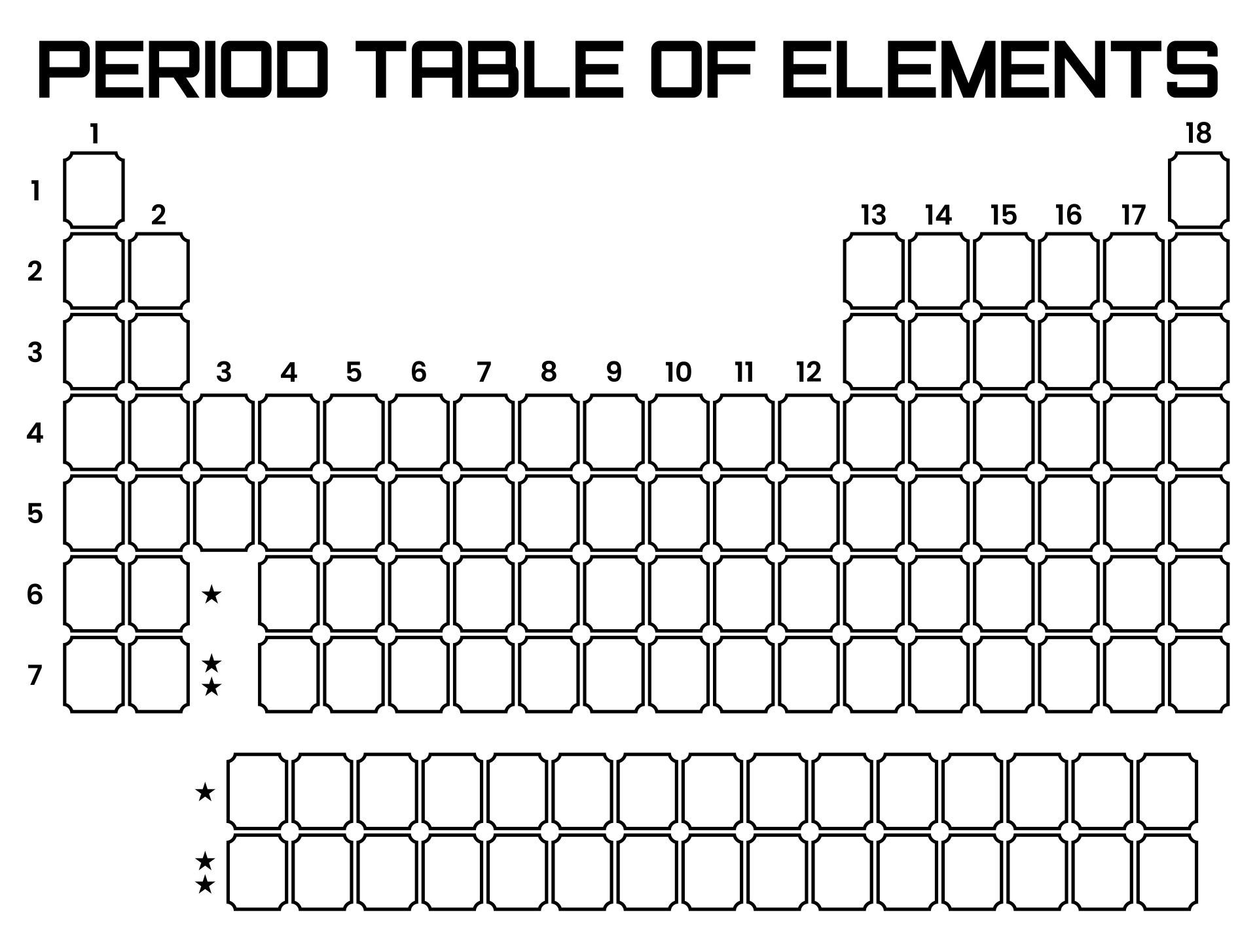 Periodic Table Blank Template 10 Free PDF Printables Printablee Periodic Table Blank Template 10 Free PDF Printables Printablee