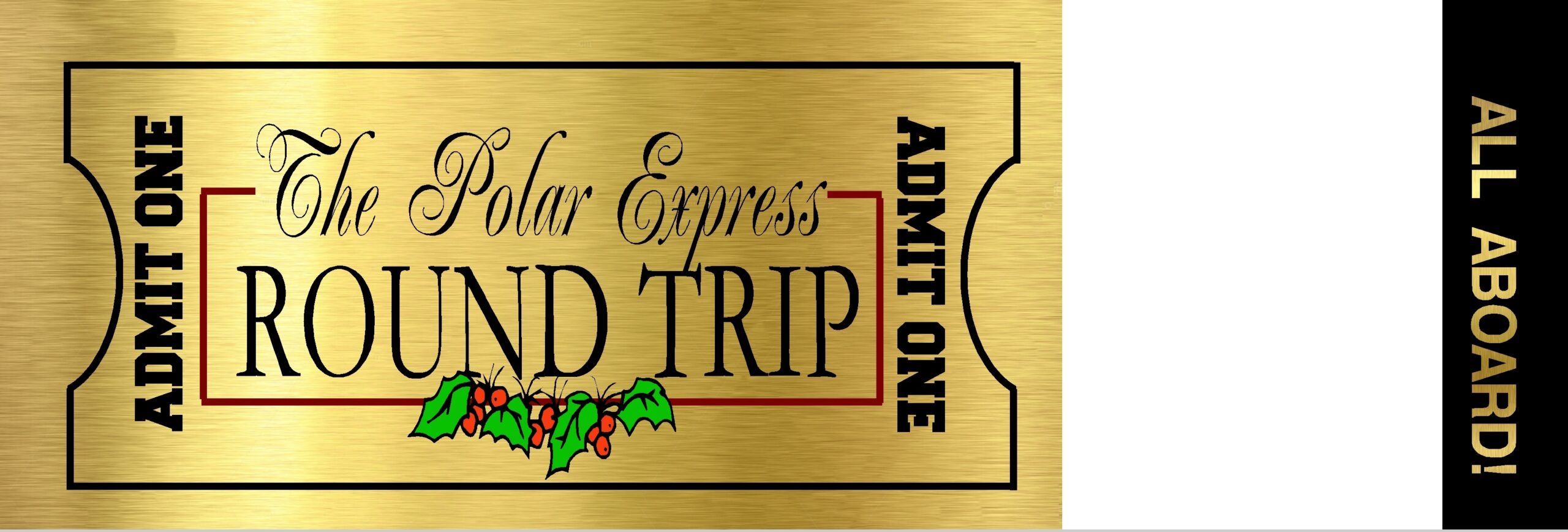 Polar Express Ticket The Idea Door Polar Express Ticket The Idea Door