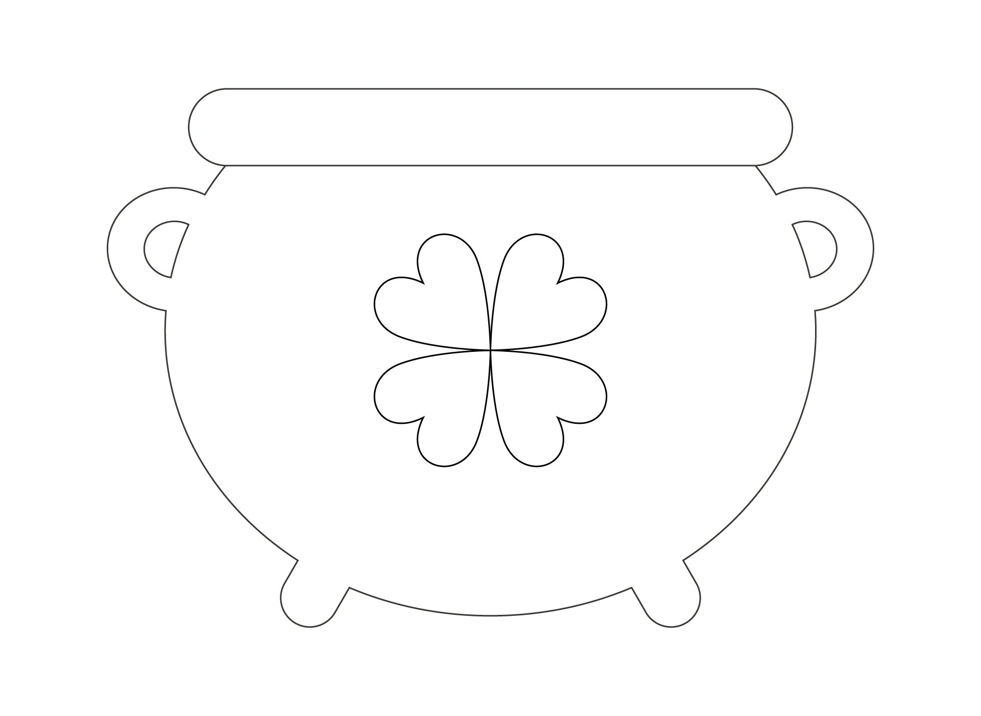 Pot Of Gold 15 Free PDF Printables Printablee