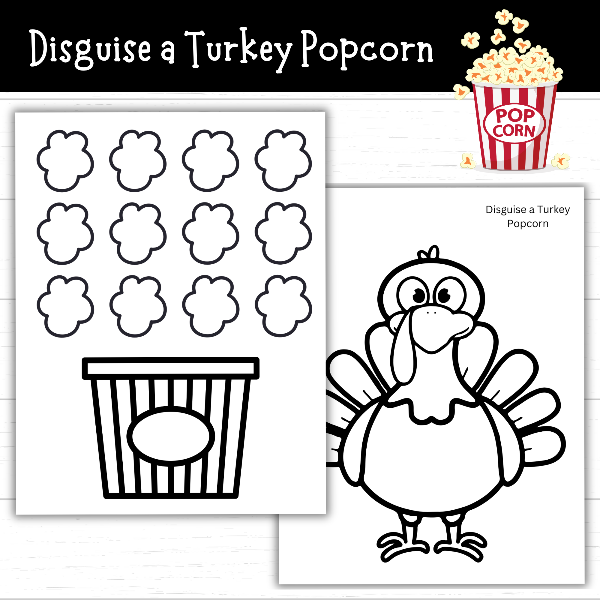 disguise a turkey template free printable disguise a turkey template free printable