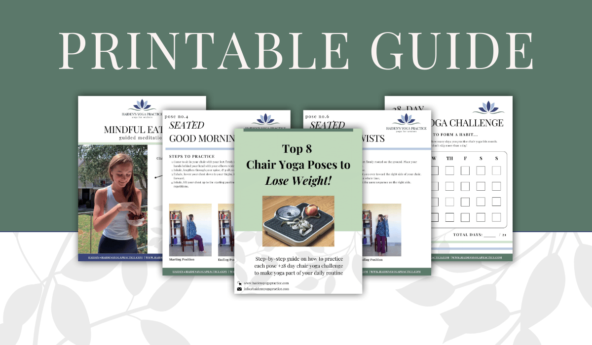 printable chair yoga for seniors free