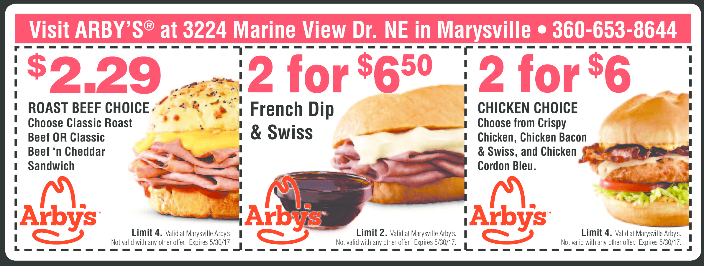 arby's coupons printable