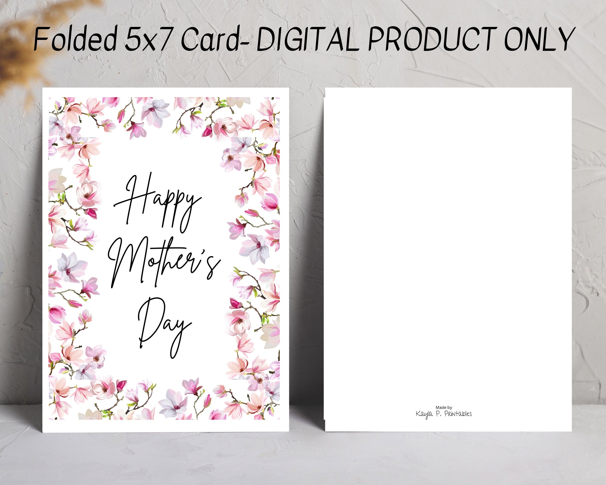 printable mothers day card
