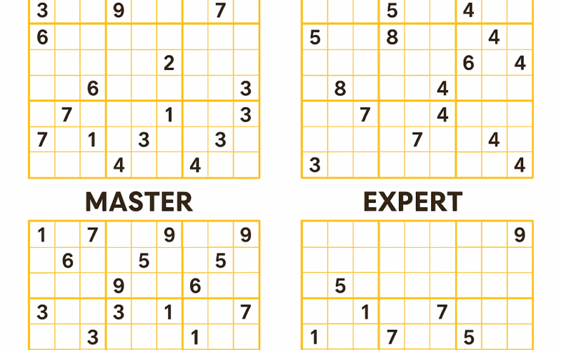 Printable Sudoku Puzzles Free PDF Downloads By Difficulty