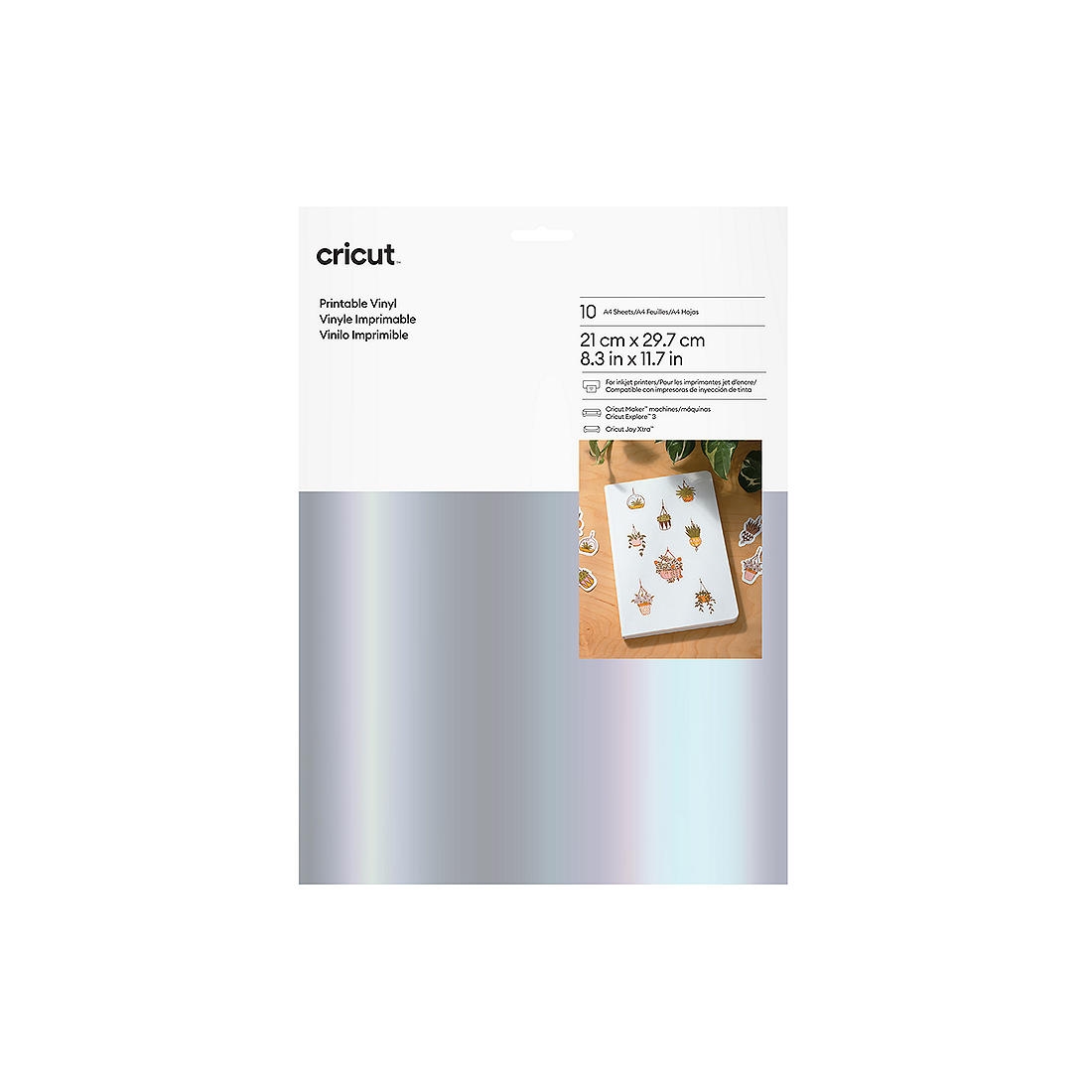Printable Vinyl A4 10 Ct Cricut Shop