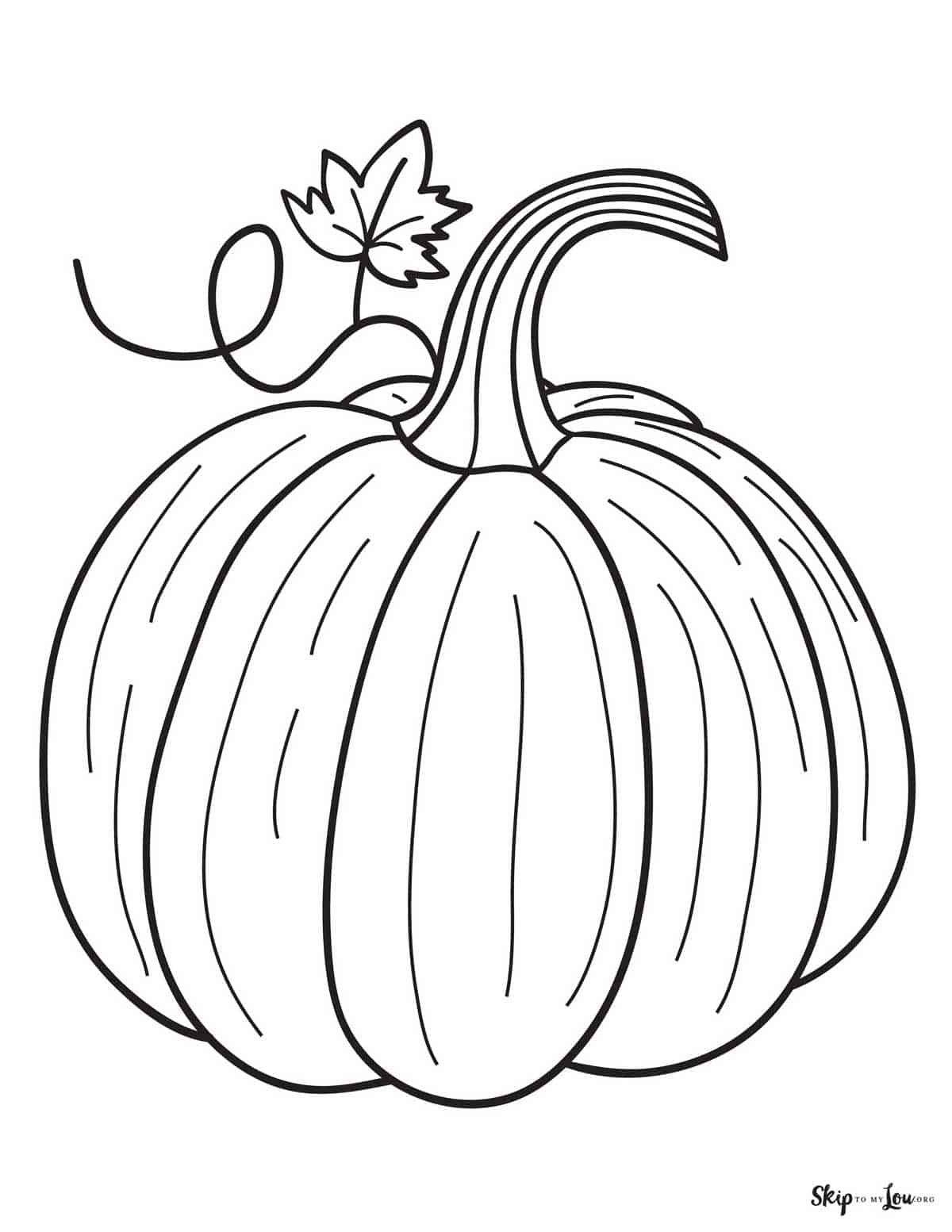 Pumpkin Coloring Pages Skip To My Lou