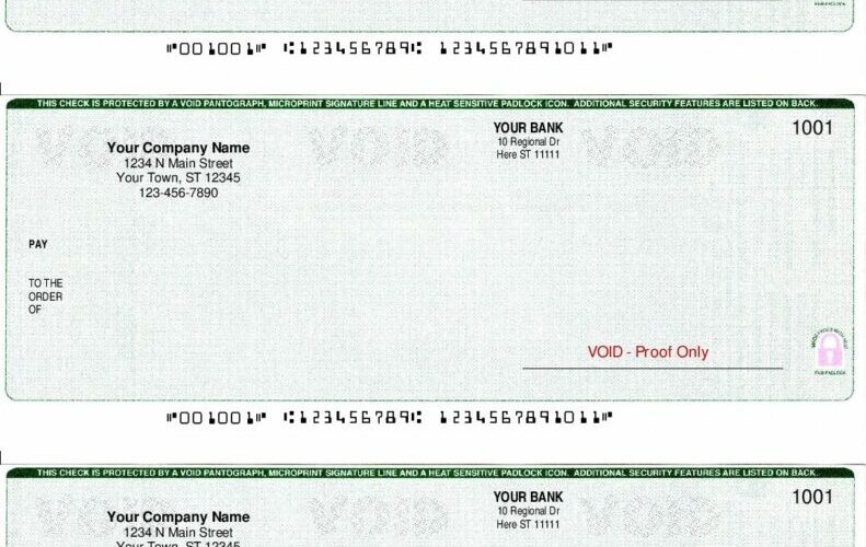 QuickBooks Checks QuickBooks Check Printing Check Print