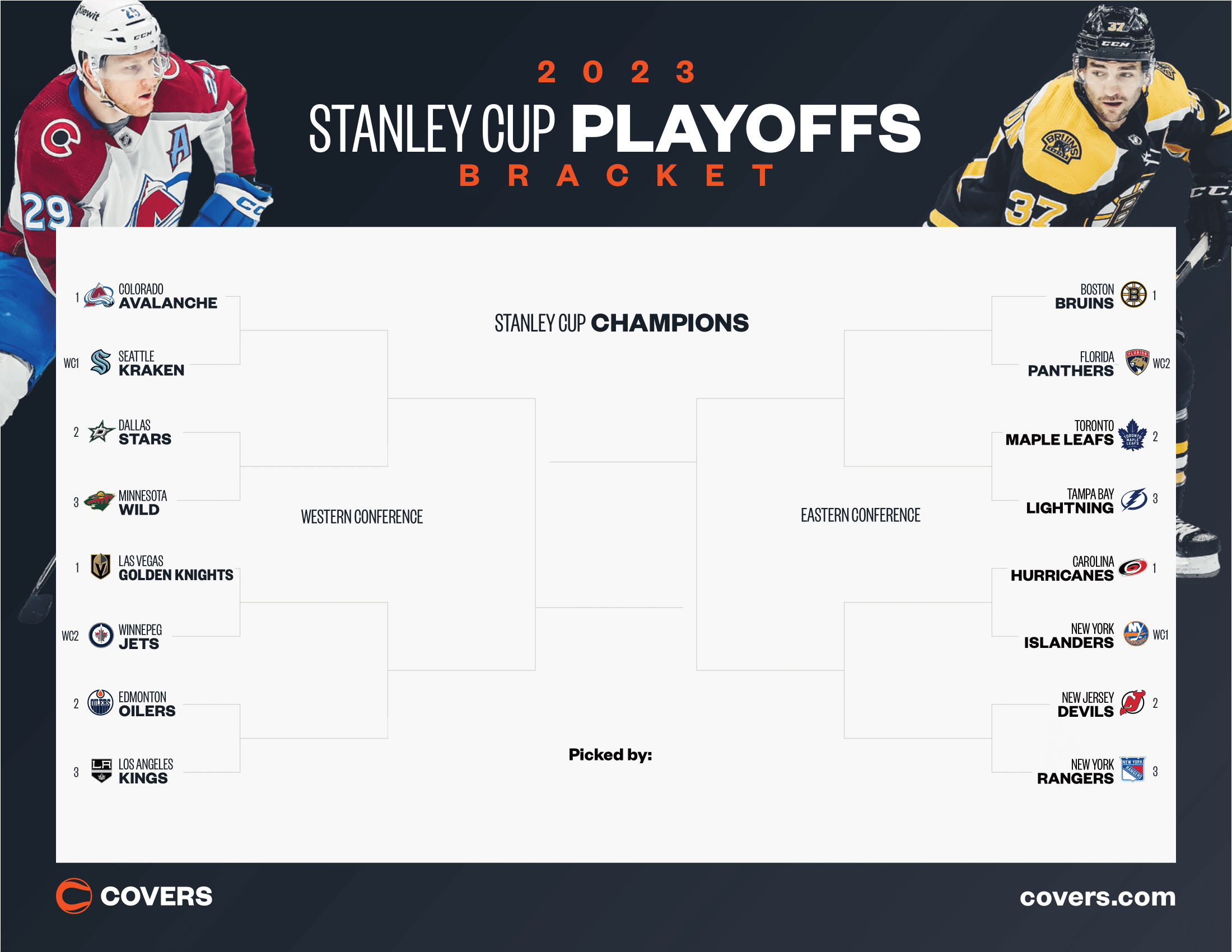 nhl playoffs bracket printable
