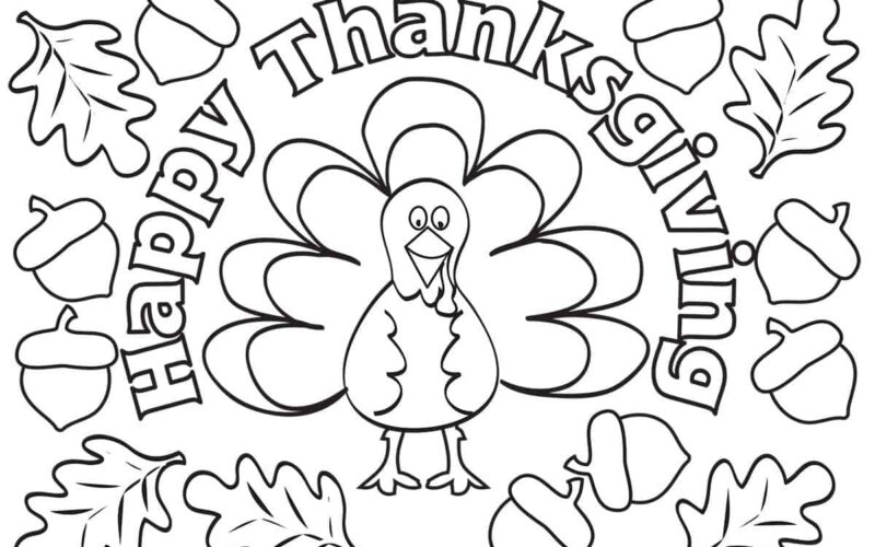 The CUTEST Free Turkey Coloring Pages Skip To My Lou