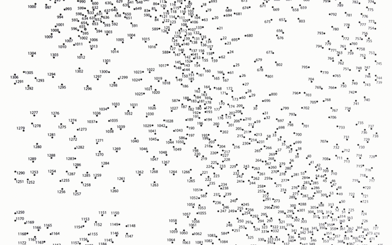 Very Difficult Dot To Dot Printables Printable Study Planner